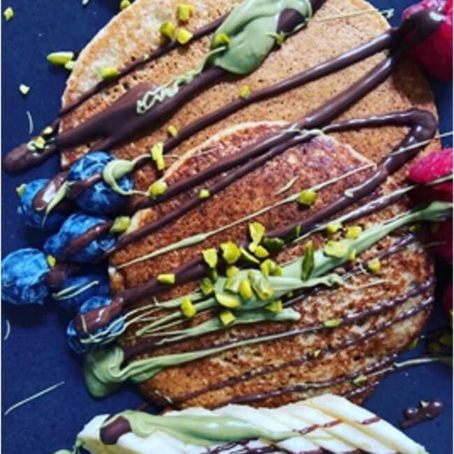 Fluffy-vegan-pancake