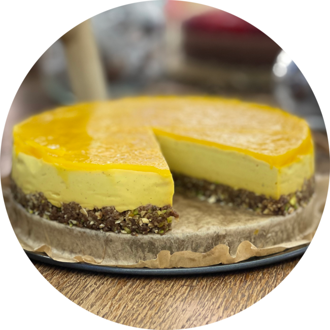 Mangolicious TK-Kuchen vegan