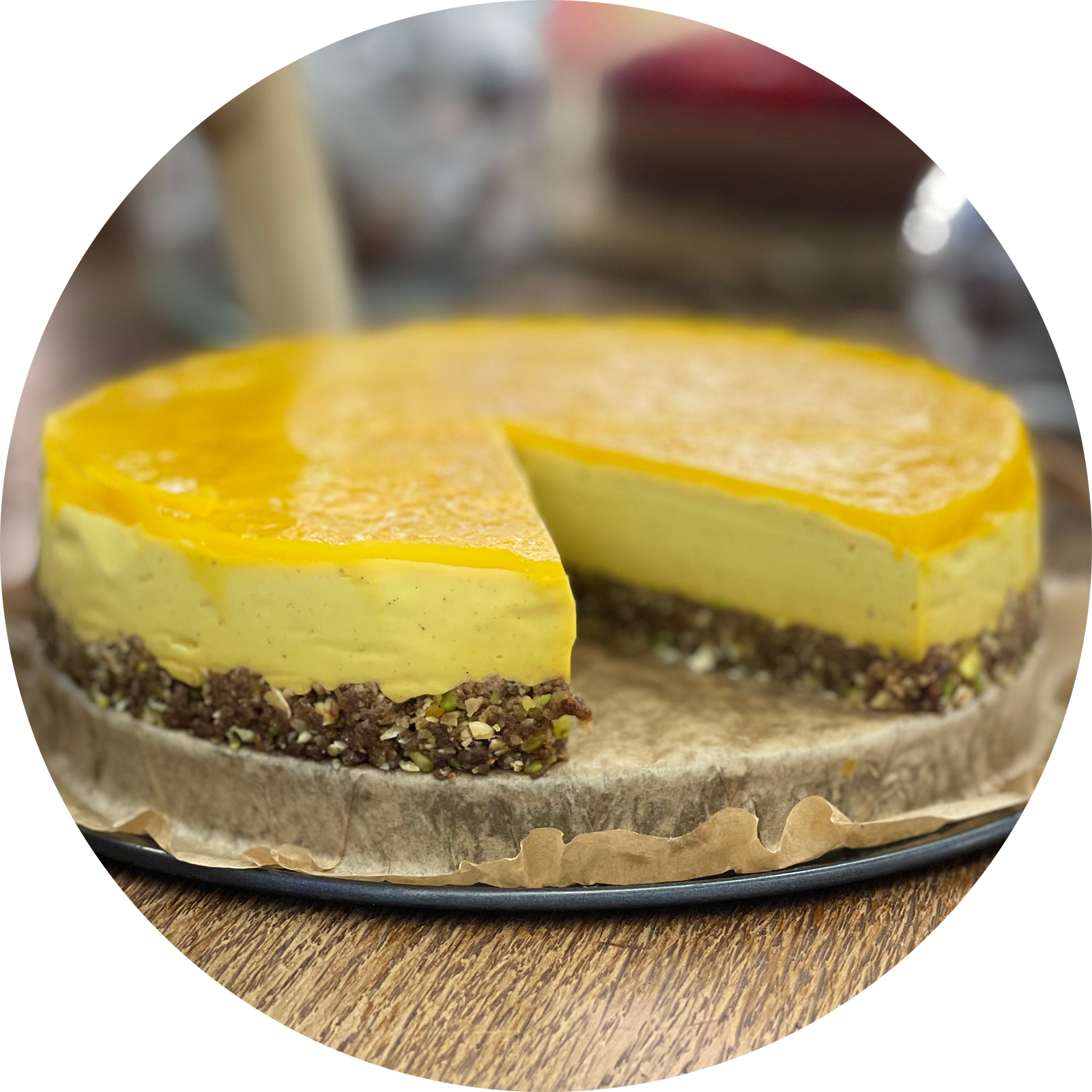 Mangolicious TK-Kuchen vegan